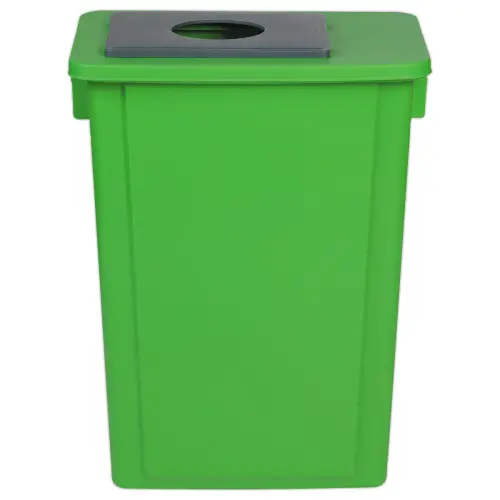 Cadre couvercle pour collecteurs "recyclage" 60L et 80L - Vert