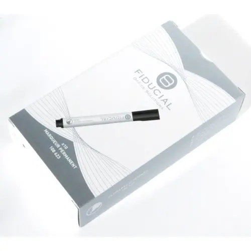Marqueur permanent - Pointe ogive - Noir - FIDUCIAL