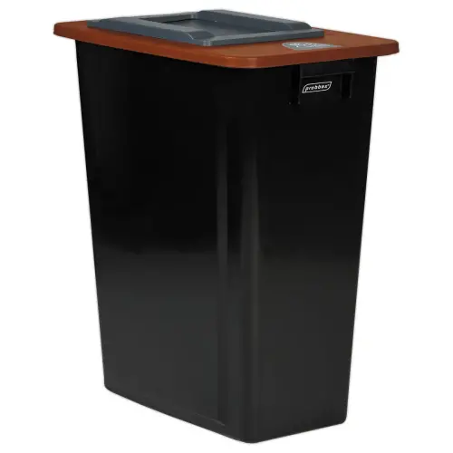 Cadre couvercle pour collecteurs "recyclage" 60L et 80L - Bleu