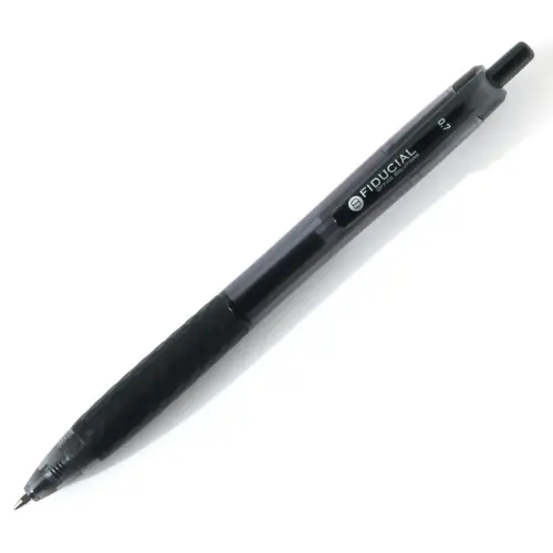 Stylo bille rétractable - Avec grip - Ecriture moyenne - Noir - FIDUCIAL