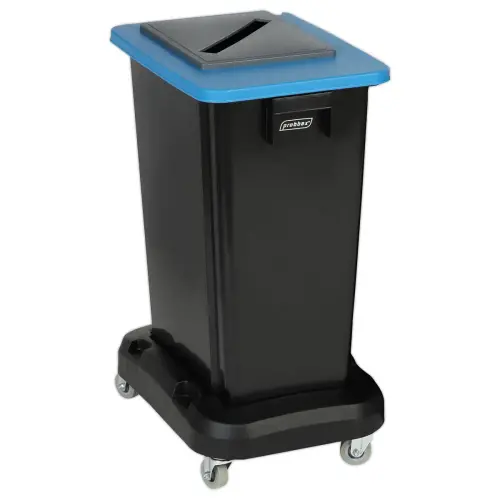 Chariot pour collecteurs "recyclage" 60L et 80L - 4 roues