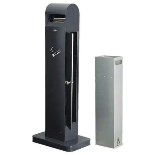 Cendrier totem - 12,5L - Anthracite - PROBBAX 