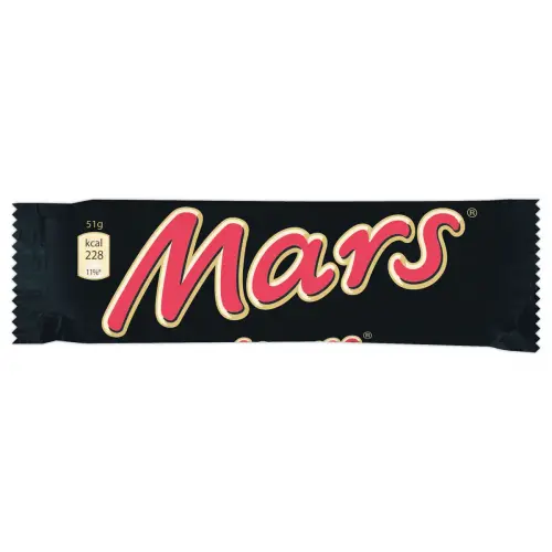 32 Barre de chocolat Mars 32 x 51gr