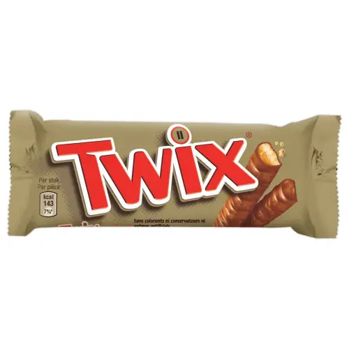 32 Barres de chocolat Twix 32 x 50g