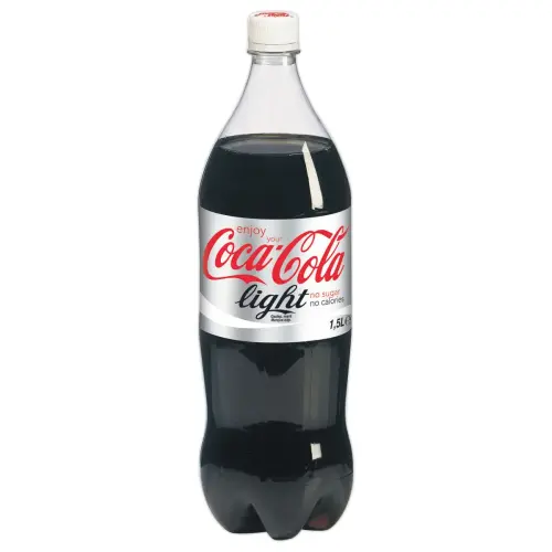 6 Bouteille de Coca Cola Light