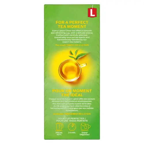 25 Thé vert Menthe Feel Good - LIPTON