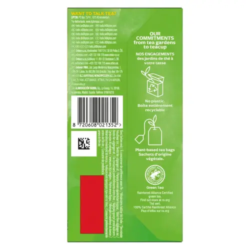 25 Thé vert Menthe Feel Good - LIPTON