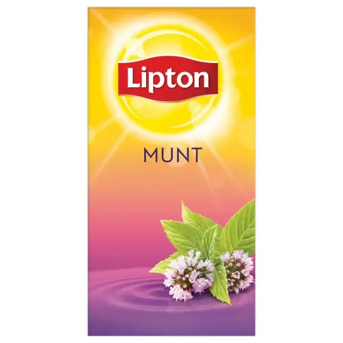 6 Boîte de thé Lipton menthe - 25 sachets