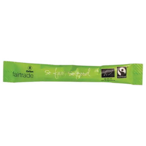 1000 Dosettes sucre de canne bio 4g Oxfam Fair Trade