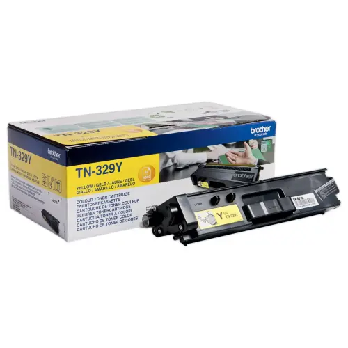 Toner BROTHER TN329Y jaune 