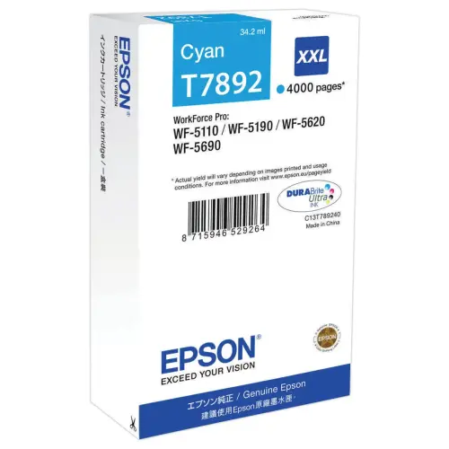 Cartouche EPSON C13T789240 cyan