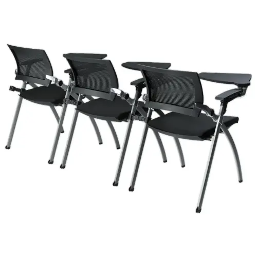 3 Les 3 chaises pliables et encastrables - Résille