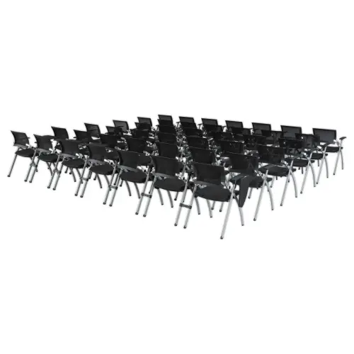 3 Les 3 chaises pliables et encastrables - Résille