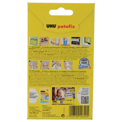 80 pastilles de Patafix - Blanc - UHU