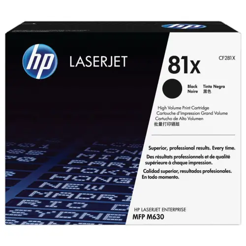 Toner CF281X haute capacité - Noir - HP