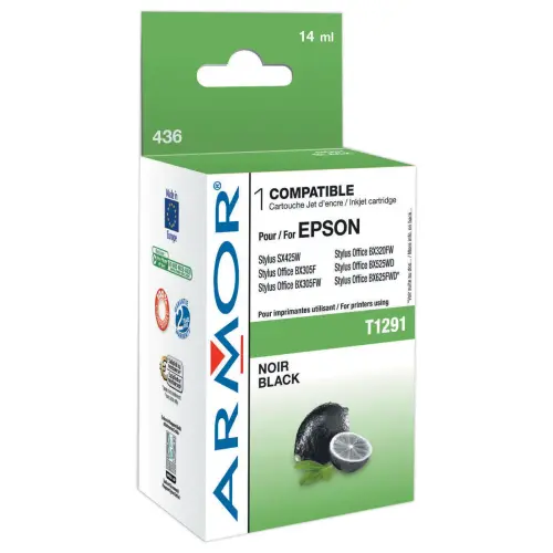 Cartouche équivalent Epson T12940 - Noir - Owa