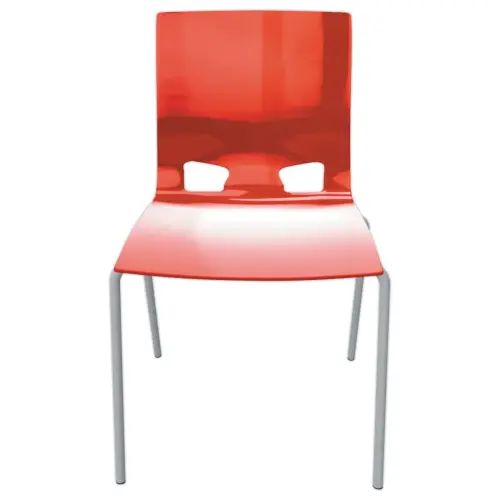 Chaise Design fondo - Rouge