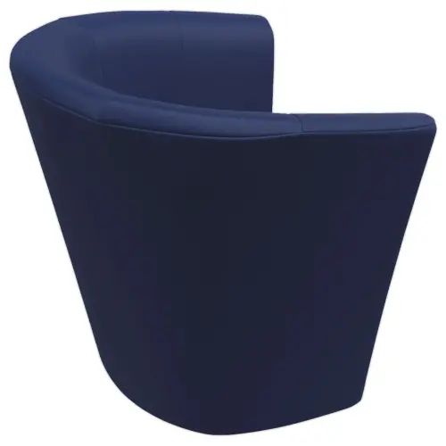 Siège simili cuir - Bleu
