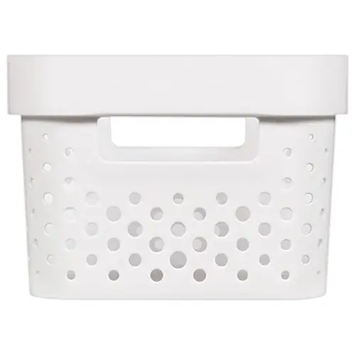 Panier de rangement Pixel 1.5L gris clair SUNDIS 