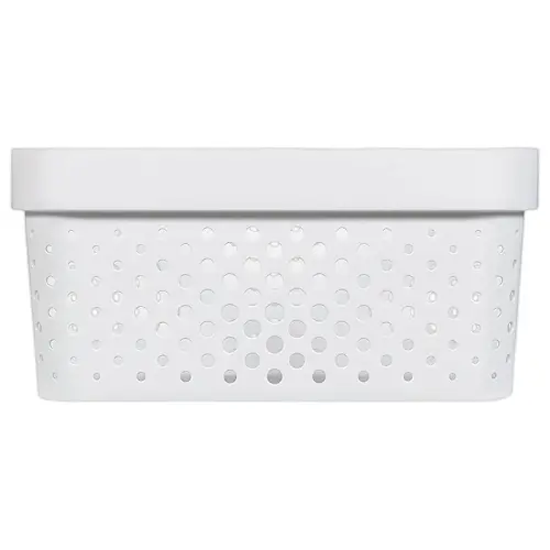Panier de rangement Pixel 1.5L gris clair SUNDIS