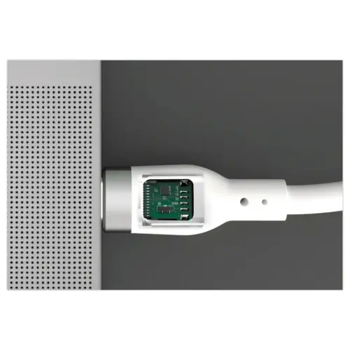 C&acirc;ble USB-C 240W 1M - Blanc - HYPERTEC 