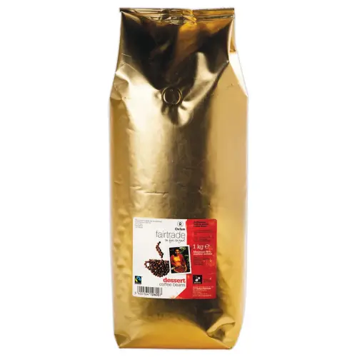 Paquet de caf&eacute; Dessert en grains OxfamFair Trade 