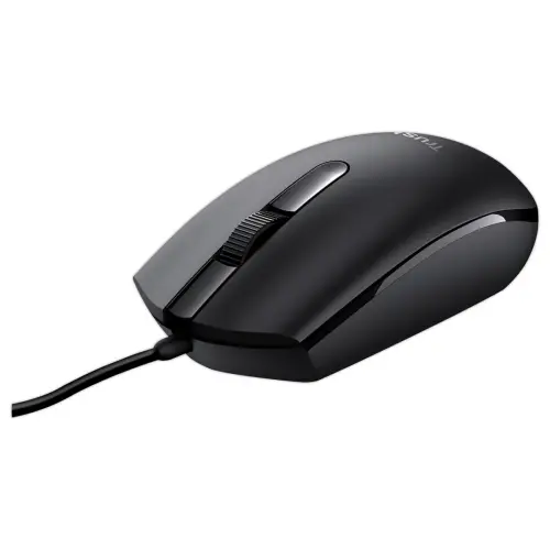 Souris Filaire Noire 3 boutons - Capteur Optique - TRUST