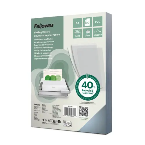 100 Couvertures PVC A4 180 µ
