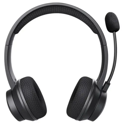 Casque-Micro Sans Fil PC - Antibruit & Longue Autonomie - Noir - TRUST