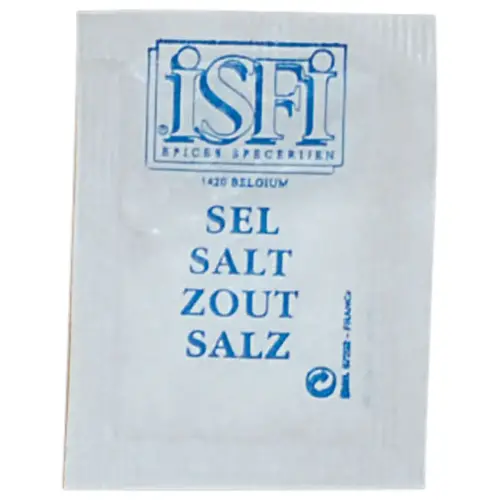 1000 Sachets de sel de 1gr 