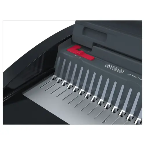 Perforeuse Manuel Max 20 feuilles - Compatible A4/A5 - Noir/Gris - GBC COMBBIND