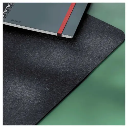 Grand sous-main tapis de bureau - gris