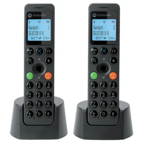 2 Téléphones Sans FIl DOT202 - Double Combiné - MOTOROLA