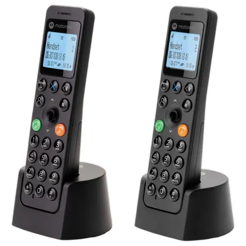 2 Téléphones Sans FIl DOT202 - Double Combiné - MOTOROLA
