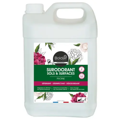 Nettoyant désinfectant - 5L - Parfum Fruits Rouges - BOLDAIR