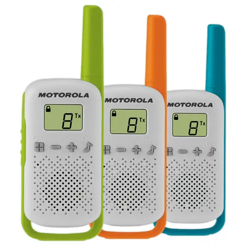 talkie-walkies motorola t42 