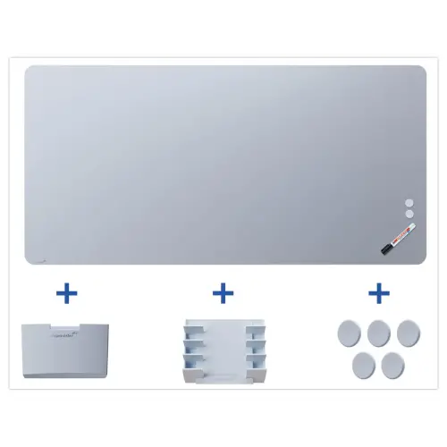 Tableau en Verre Mat Magnétique 100x200cm + Kit - LEGAMASTER