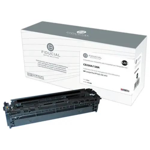 Toner remanufacturé éq. HP CE320A - Noir