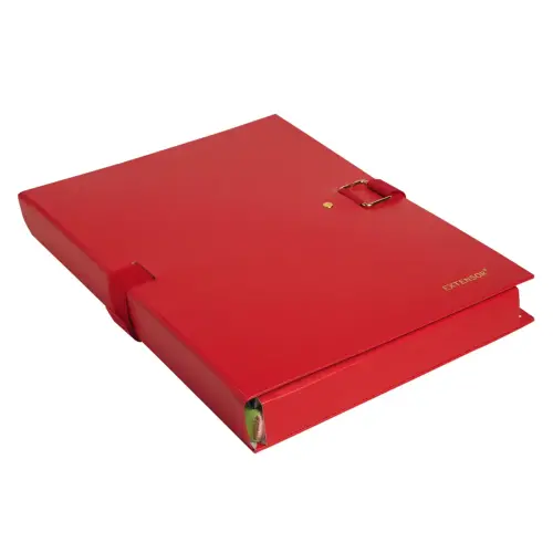 Chemise à sangle Extensor - Dos 16 cm - Rouge - EXACOMPTA