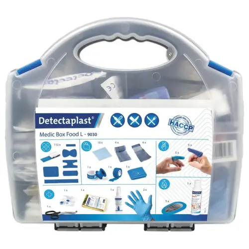 Coffret de Secours Multirisques 10/20 personnes - DETECTAPLAST
