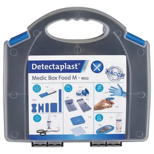 Coffret de Secours Multirisque 5/10 personnes Complet - DETECTAPLAST 