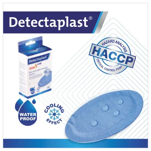 10 Pansements pour Br&ucirc;lures Hydrogel 43x68mm - DETECTAPLAST 
