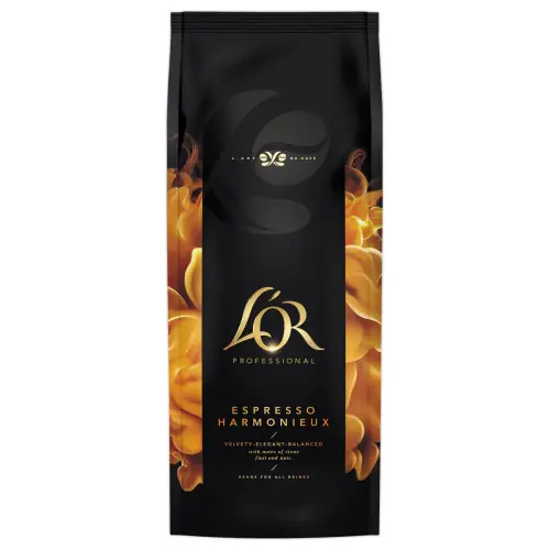 Caf&eacute; en Grains 1kg - L'OR Espresso Harmonieux - 100% Arabica 