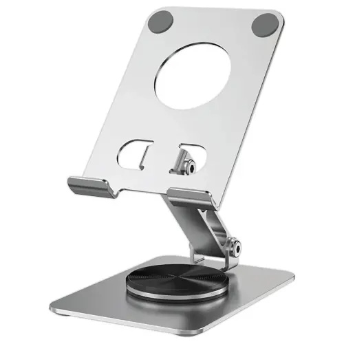 Support rotatif pliable pour t&eacute;l&eacute;phone et tablette 