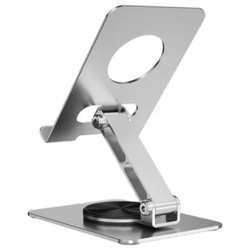 Support rotatif pliable pour t&eacute;l&eacute;phone et tablette 