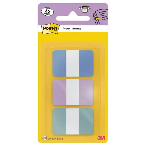 Marque-pages rigides - 25.4 x 38 mm - POST-IT