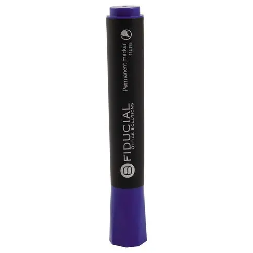 Marqueur permanent pointe ogive - Bleu - FIDUCIAL