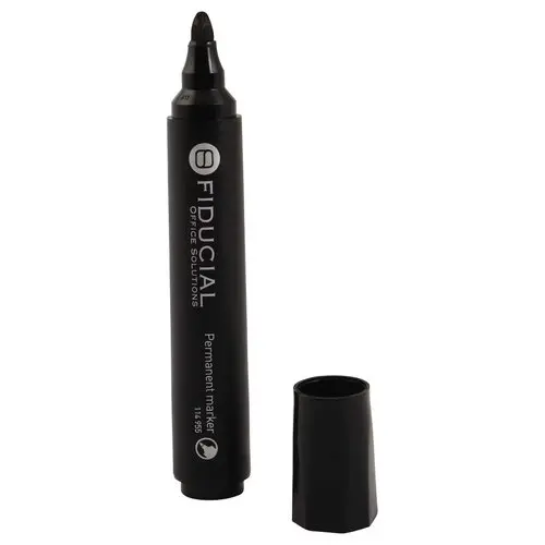 Marqueur permanent pointe ogive - Noir - FIDUCIAL