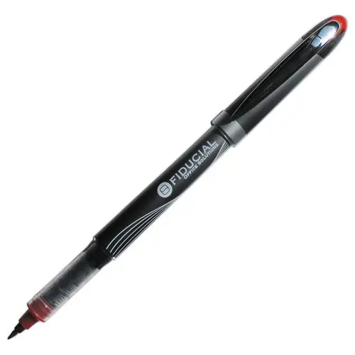 Roller pointe métal - Ecriture moyenne - rouge - FIDUCIAL