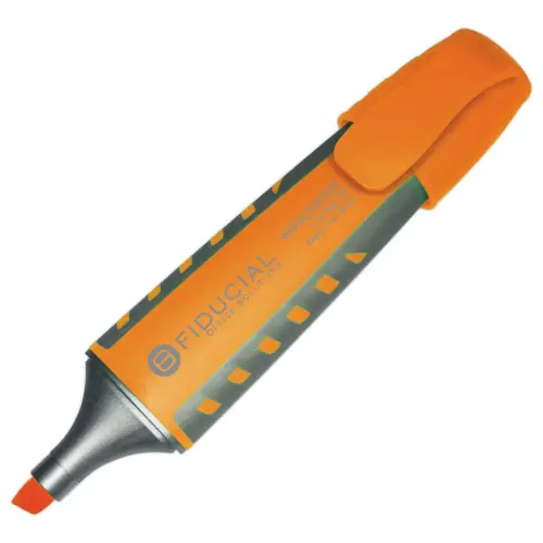 Surligneur encre universelle - Pointe large - Orange